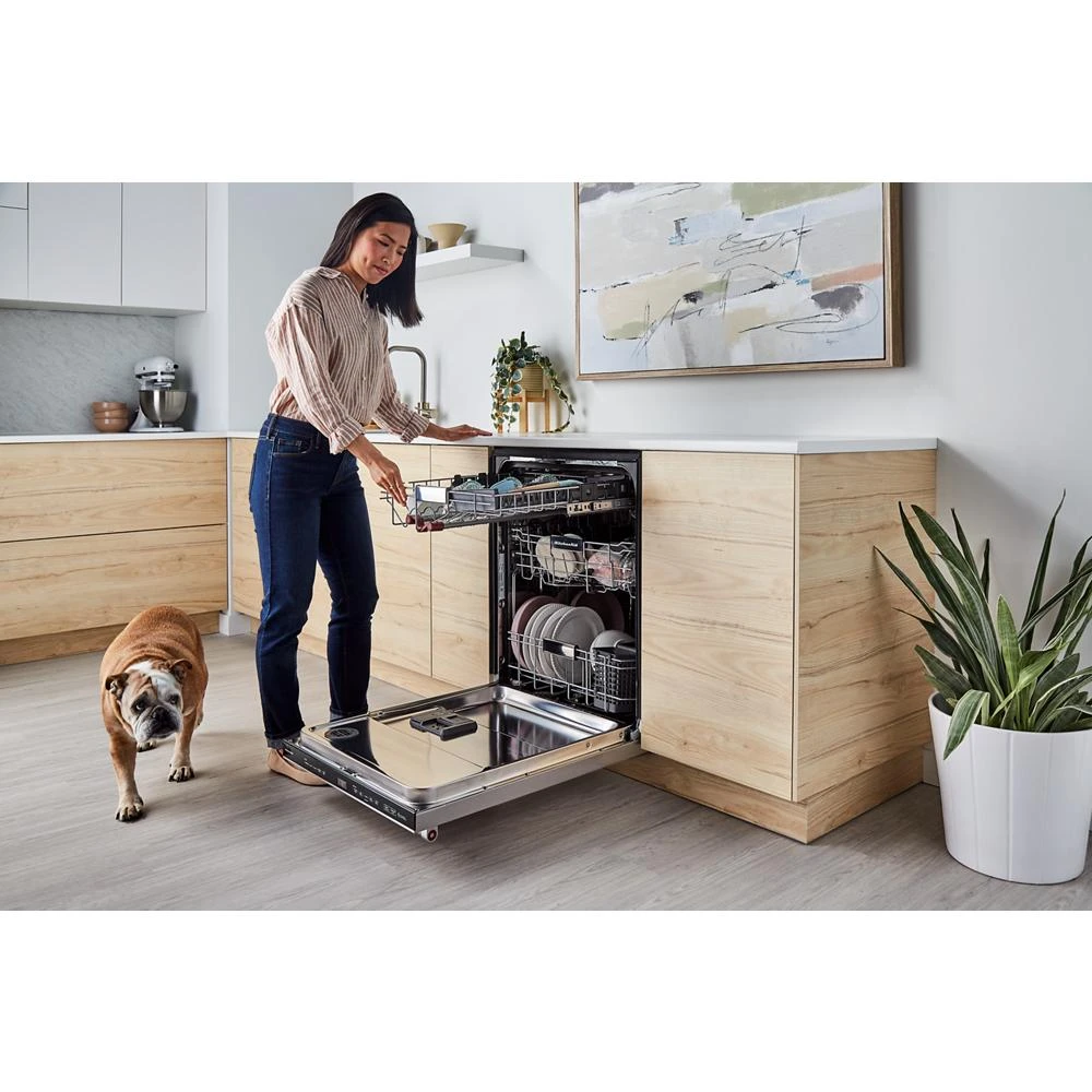 360° Max Jets™ Third Rack Dishwasher with Ultra-Bright LED Lighting, 44 dBA KDTM704KPS