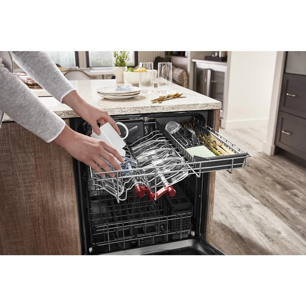 360° Max Jets™ Third Rack Dishwasher with Ultra-Bright LED Lighting, 44 dBA KDTM704KPS