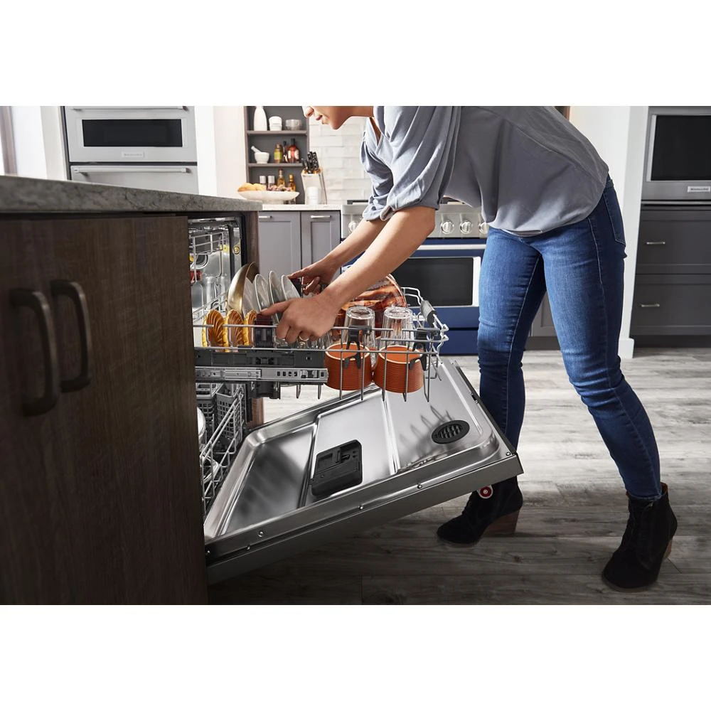 360° Max Jets™ Third Rack Dishwasher with Ultra-Bright LED Lighting, 44 dBA KDTM704KPS