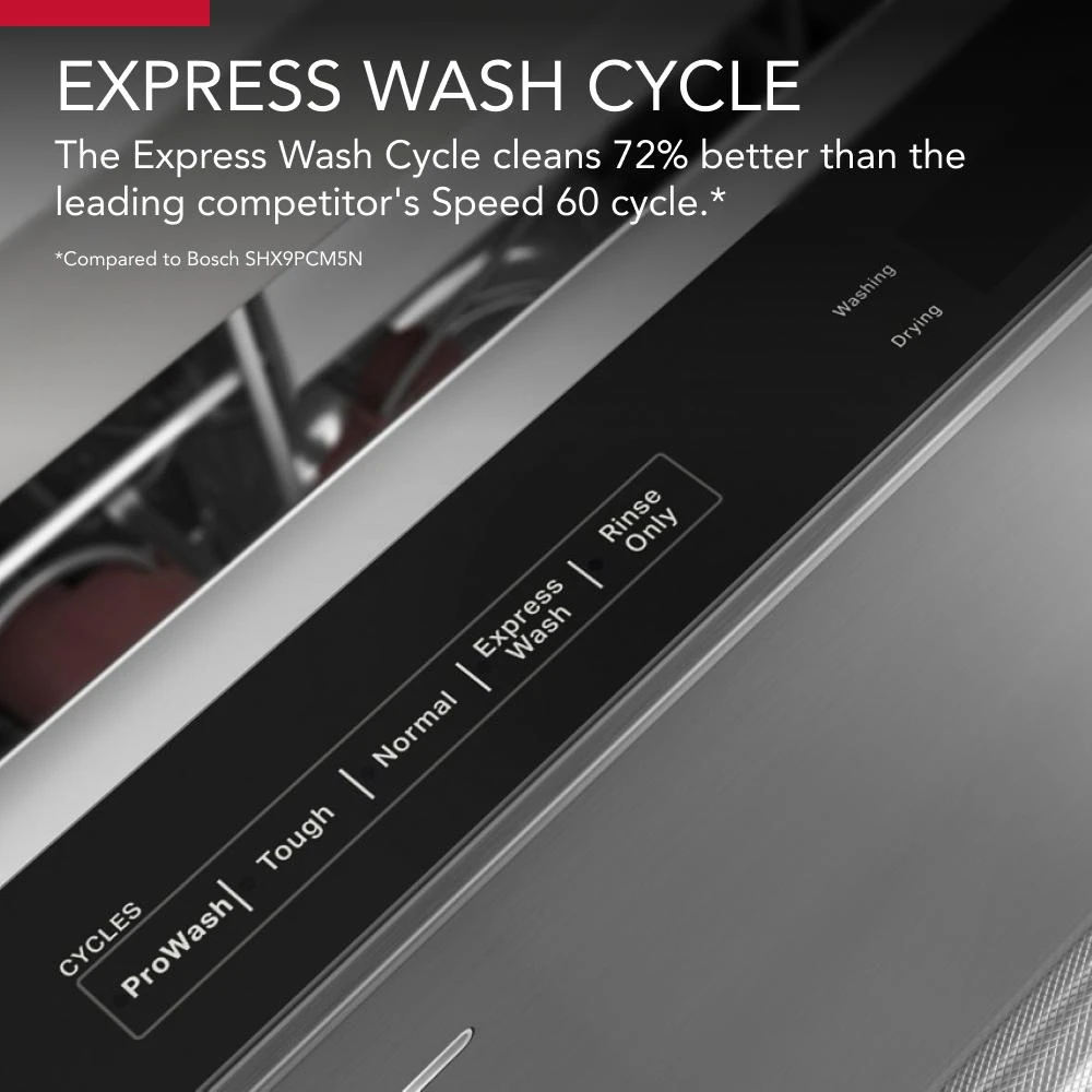 360° Max Jets™ Third Rack Dishwasher with Ultra-Bright LED Lighting, 44 dBA KDTM704KPS