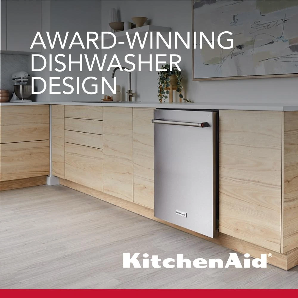 360° Max Jets™ Third Rack Dishwasher with Ultra-Bright LED Lighting, 44 dBA KDTM704KPS