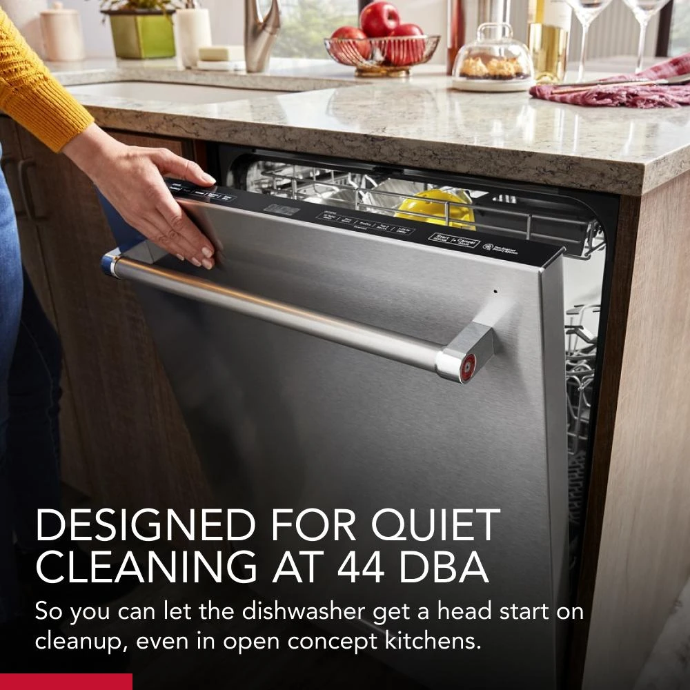 360° Max Jets™ Third Rack Dishwasher with Ultra-Bright LED Lighting, 44 dBA KDTM704KPS