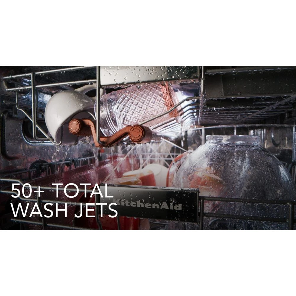 360° Max Jets™ Third Rack Dishwasher with Ultra-Bright LED Lighting, 44 dBA KDTM704KPS