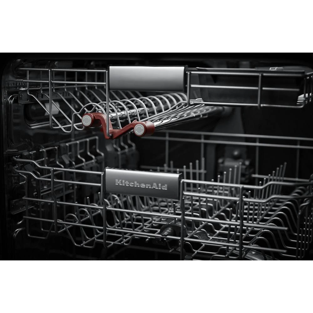 360° Max Jets™ Third Rack Dishwasher with Stainless Steel Third Rack Wash Jets, 44 dBA KDTM804KPS
