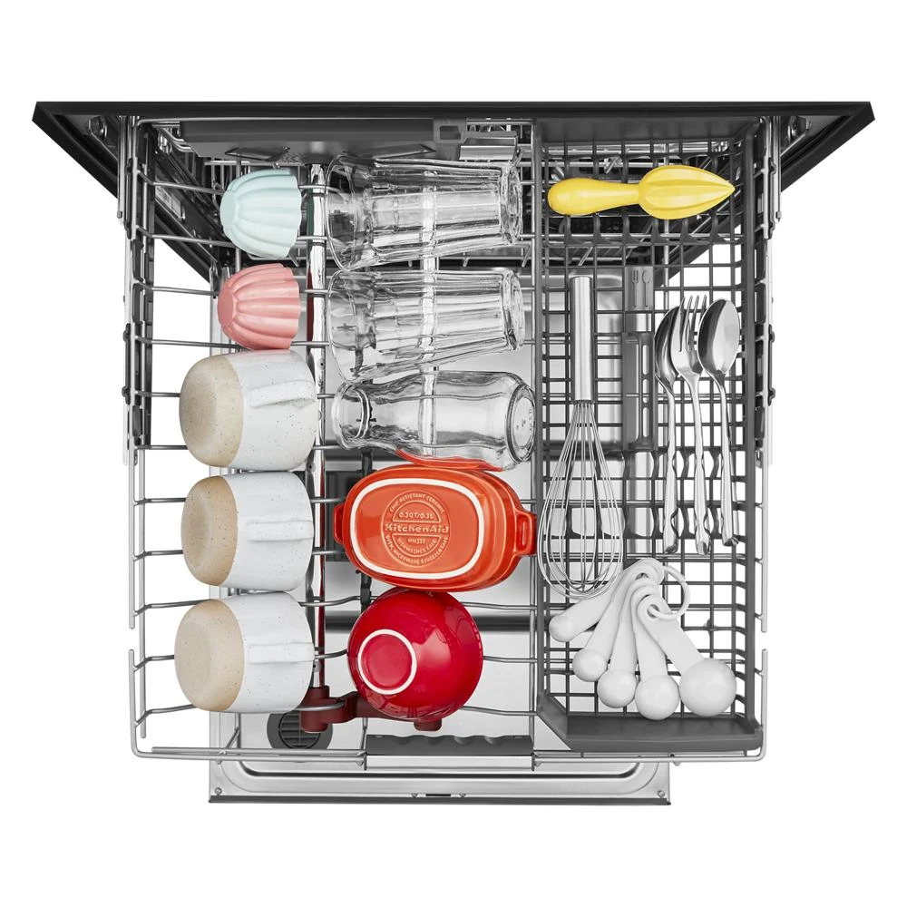 360° Max Jets™ Third Rack Dishwasher with Stainless Steel Third Rack Wash Jets, 44 dBA KDTM804KPS