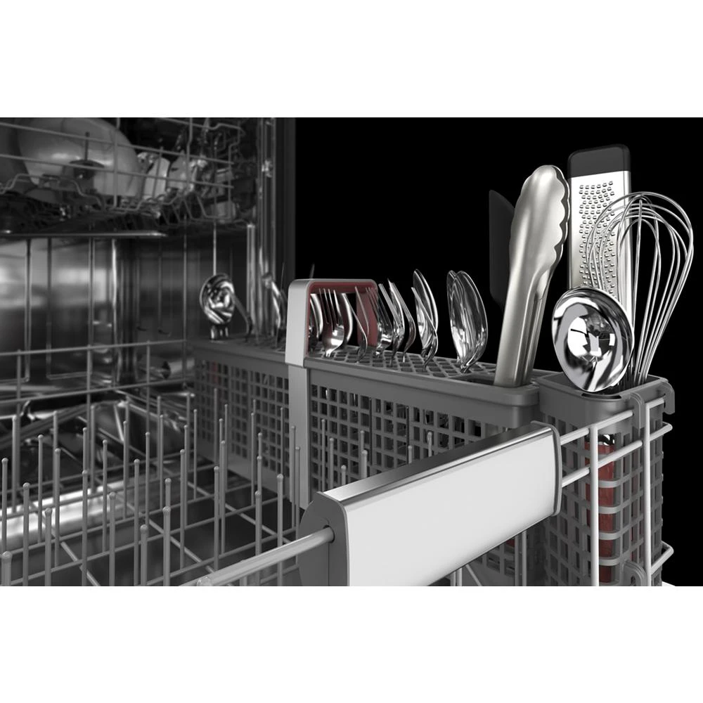 360° Max Jets™ Third Rack Dishwasher with Stainless Steel Third Rack Wash Jets, 44 dBA KDTM804KPS