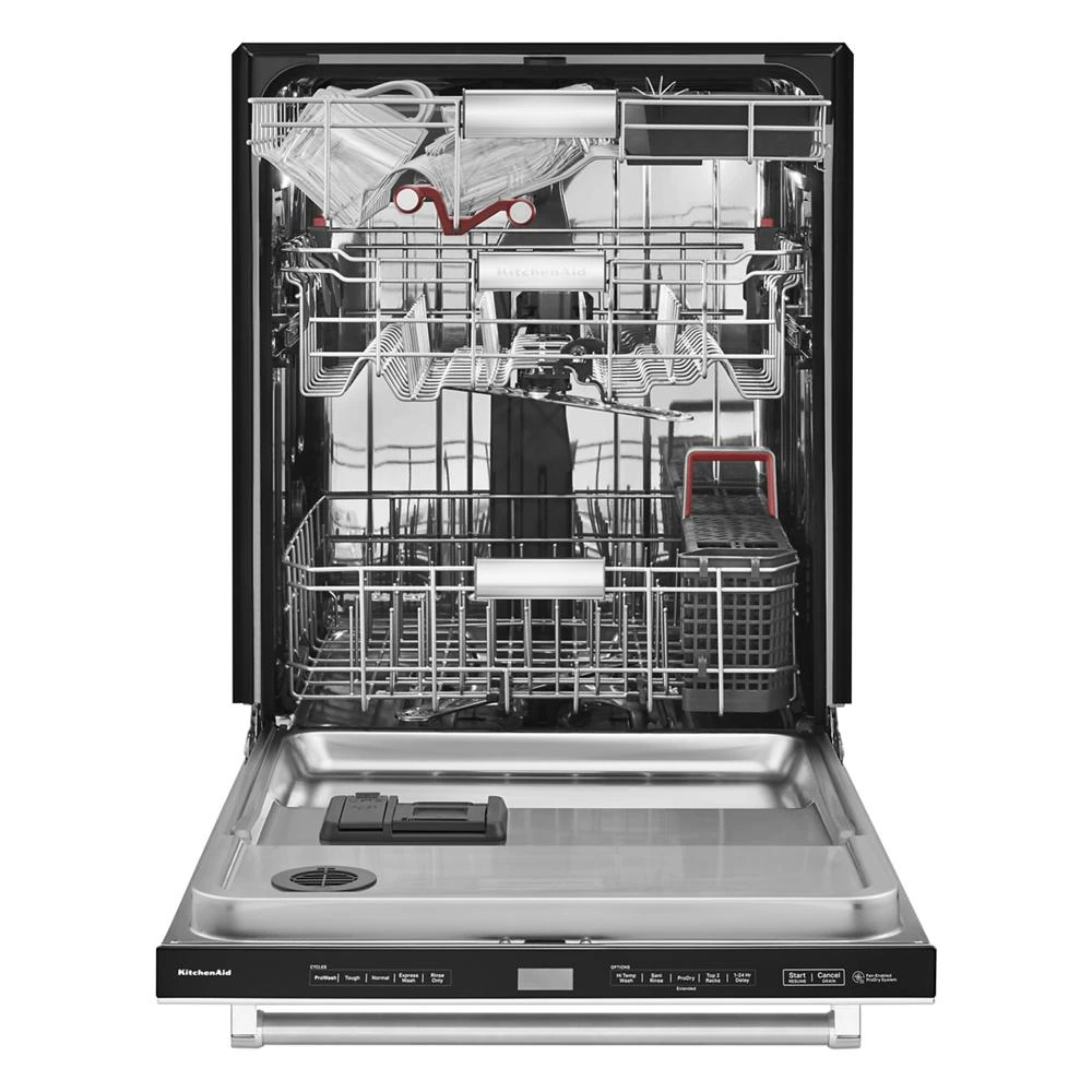 360° Max Jets™ Third Rack Dishwasher with Stainless Steel Third Rack Wash Jets, 44 dBA KDTM804KPS