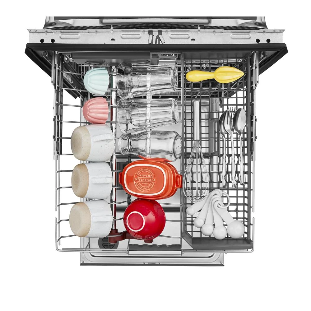 360° Max Jets™ Third Rack Dishwasher with Stainless Steel Third Rack Wash Jets, 44 dBA KDTM804KPS