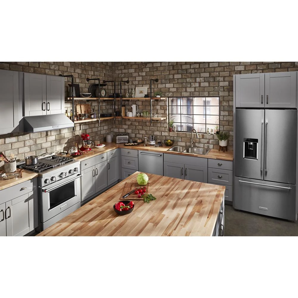 360° Max Jets™ Third Rack Dishwasher with Stainless Steel Third Rack Wash Jets, 44 dBA KDTM804KPS