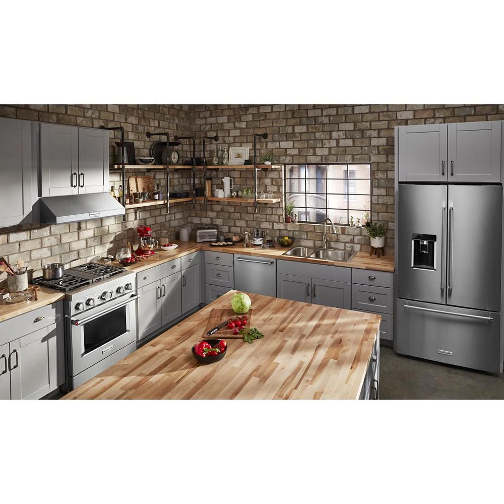360° Max Jets™ Third Rack Dishwasher with Stainless Steel Third Rack Wash Jets, 44 dBA KDTM804KPS