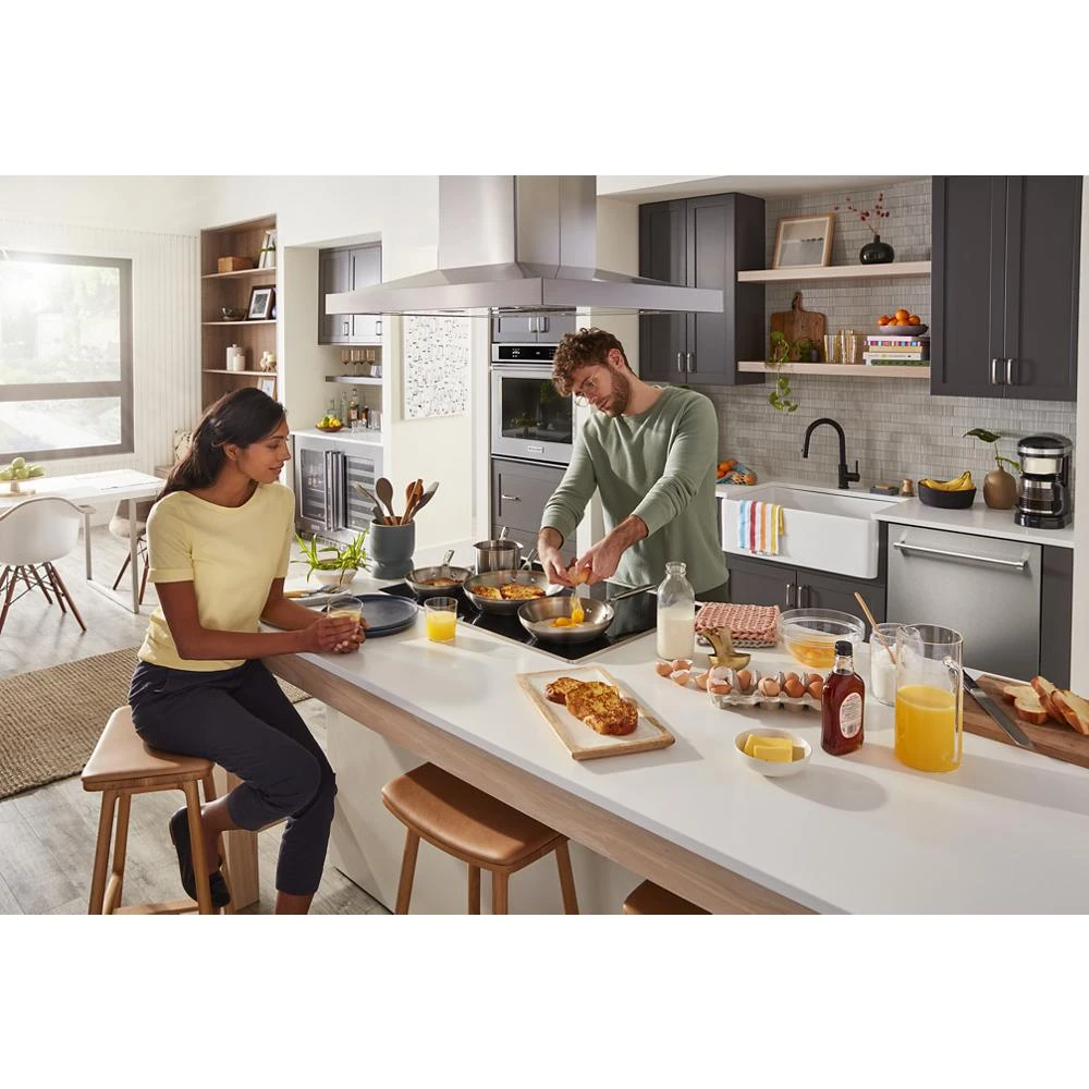 360° Max Jets™ Third Rack Dishwasher with Stainless Steel Third Rack Wash Jets, 44 dBA KDTM804KPS