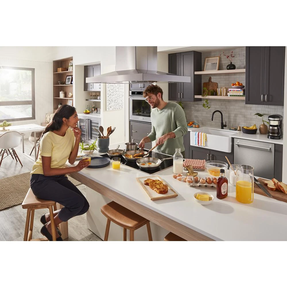 360° Max Jets™ Third Rack Dishwasher with Stainless Steel Third Rack Wash Jets, 44 dBA KDTM804KPS