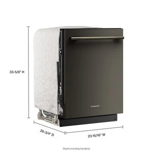 360° Max Jets™ Third Rack Dishwasher with ProDry System 44 dBA view 2