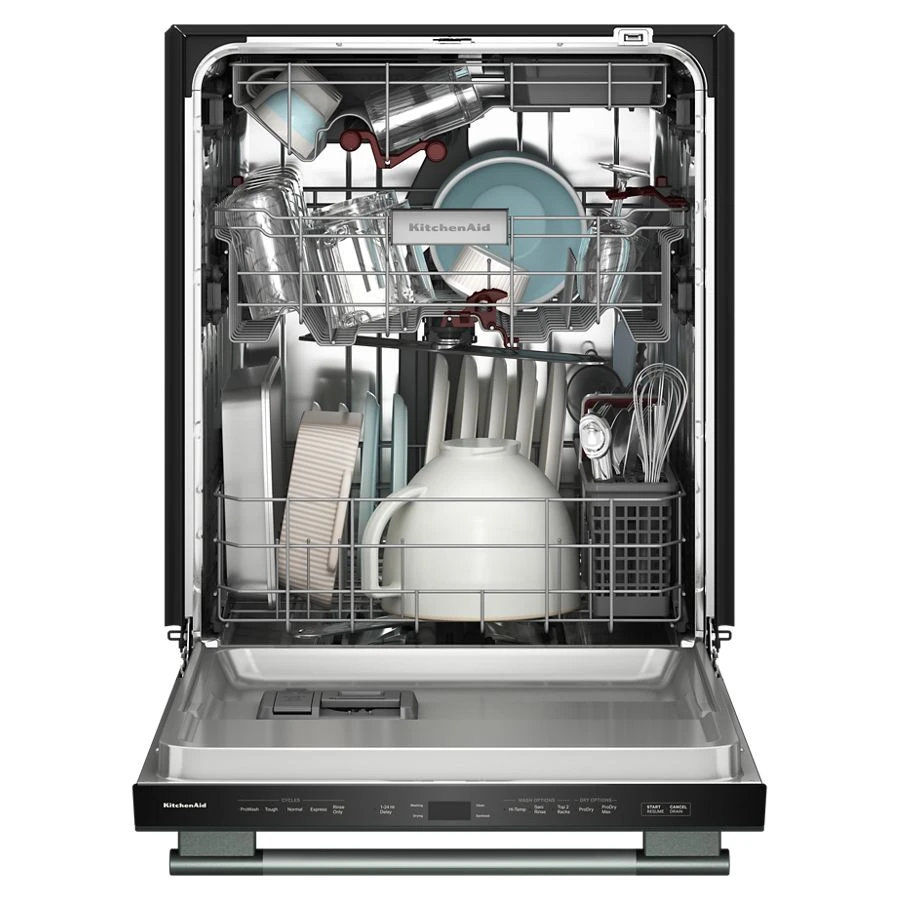 Kitchenaid® 360° Max Jets™ Third Rack Dishwasher With Prodry System 44 Dba KDTS424SJP