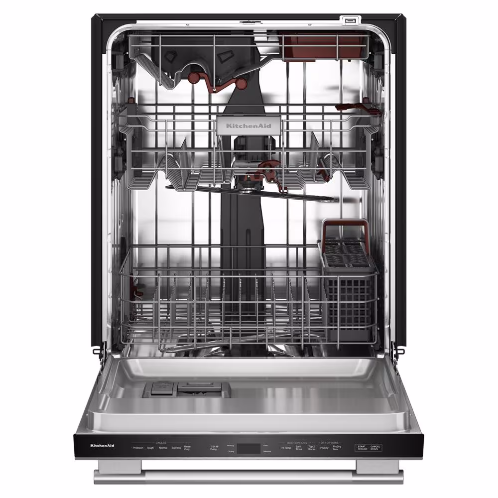 360° Max Jets™ Third Rack Dishwasher with Stemware Shield and Stemware Clips, 44 dBA view 35