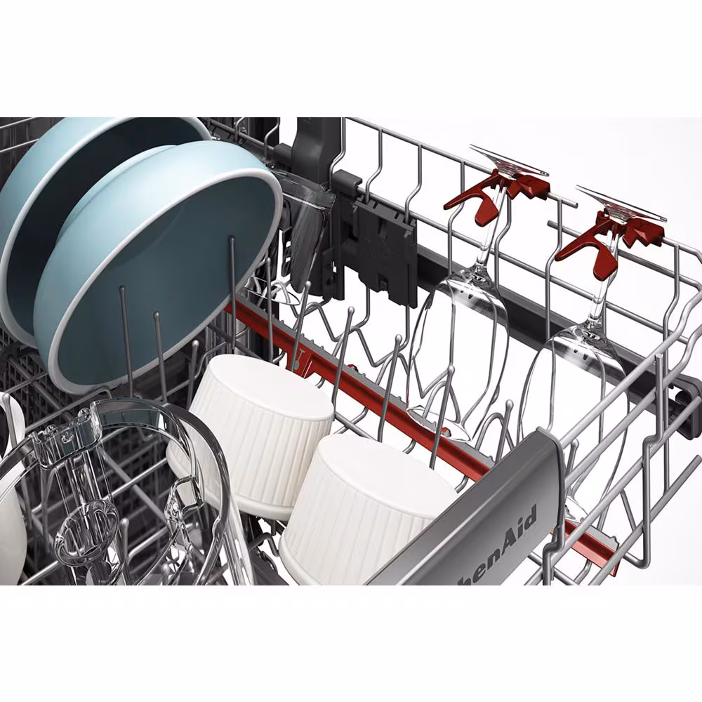 360° Max Jets™ Third Rack Dishwasher with Stemware Shield and Stemware Clips, 44 dBA view 8
