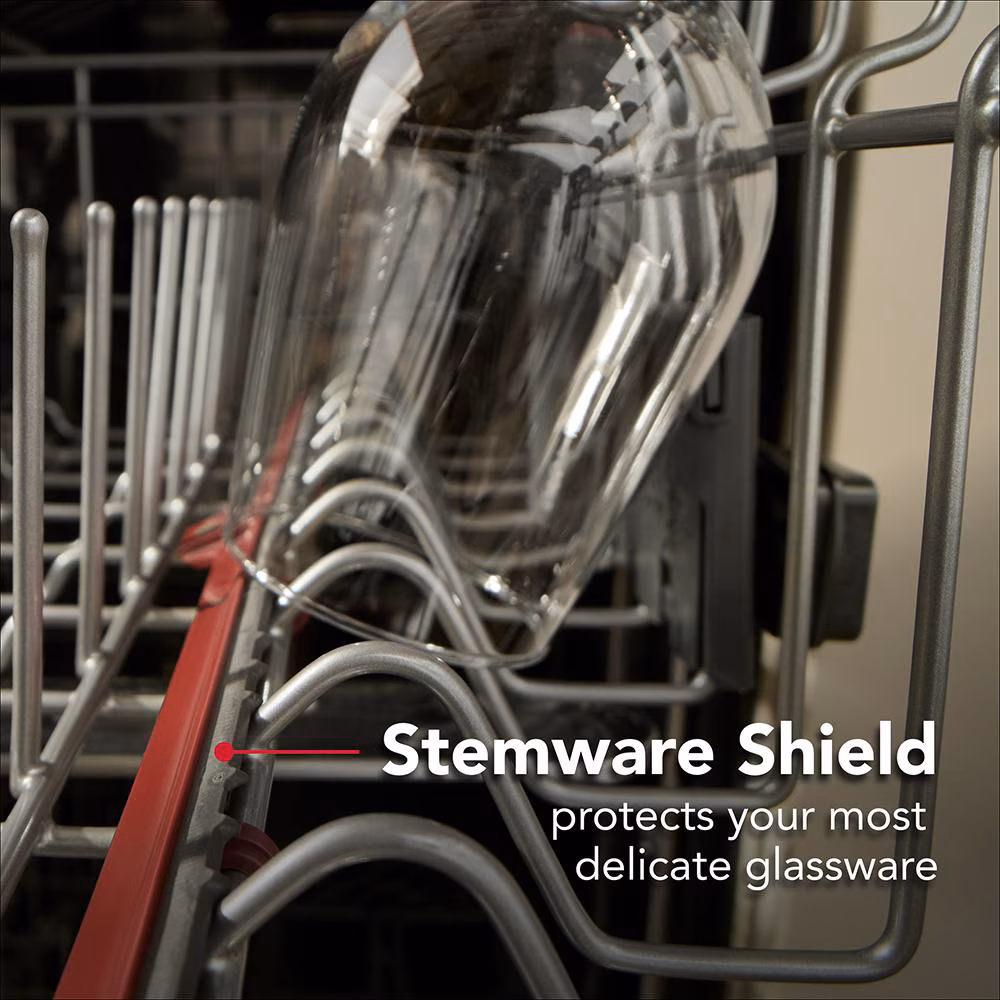 360° Max Jets™ Third Rack Dishwasher with Stemware Shield and Stemware Clips, 44 dBA view 9