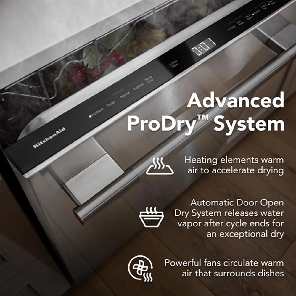 360° Max Jets™ Third Rack Dishwasher with Advanced ProDry™ System and Ultra-bright LED Lighting, 44 dBA view 15