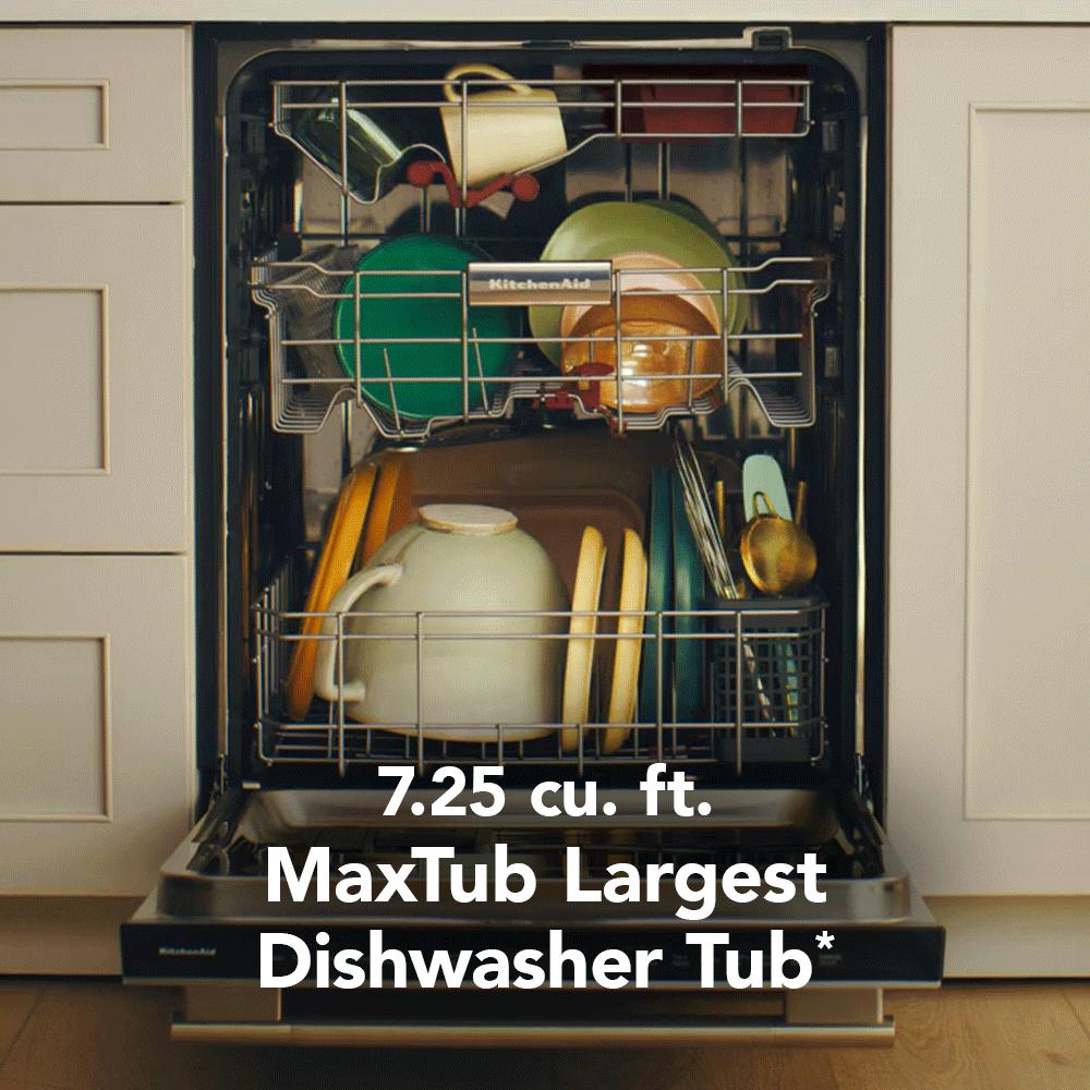 360° Max Jets™ Third Rack Dishwasher with Advanced ProDry™ System and Ultra-bright LED Lighting, 44 dBA view 17