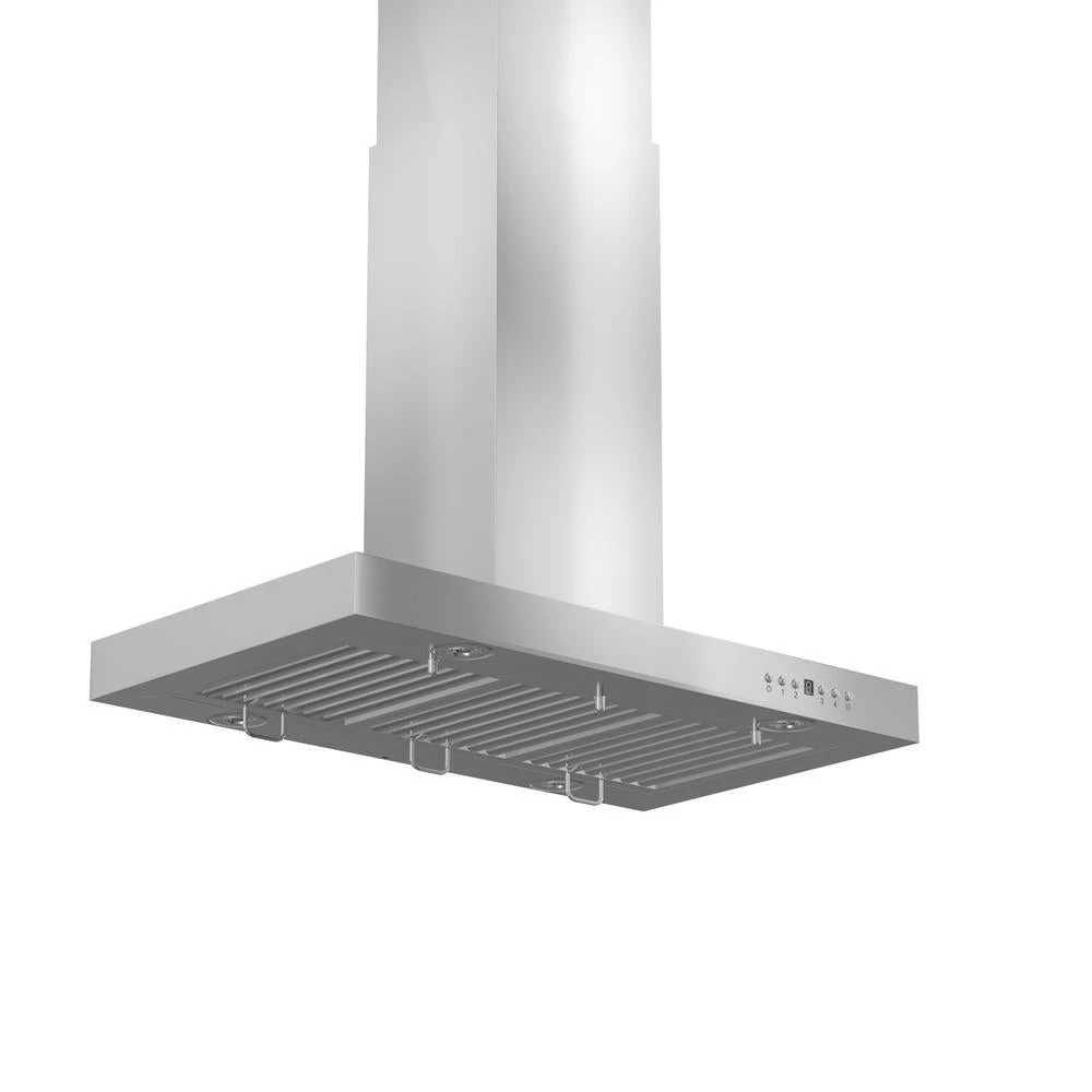 36 in. Convertible Vent Island Mount Range Hood KE2I36