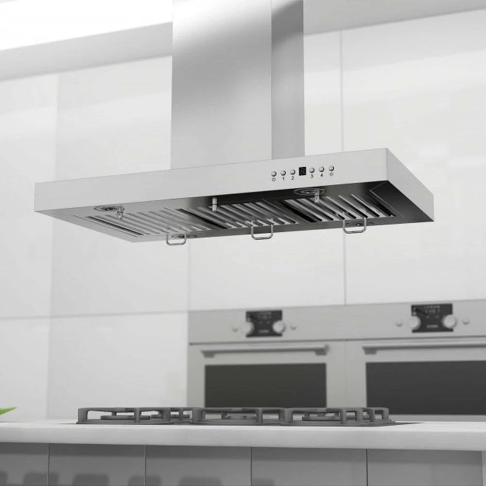 42 in. Convertible Vent Island Mount Range Hood KE2I42
