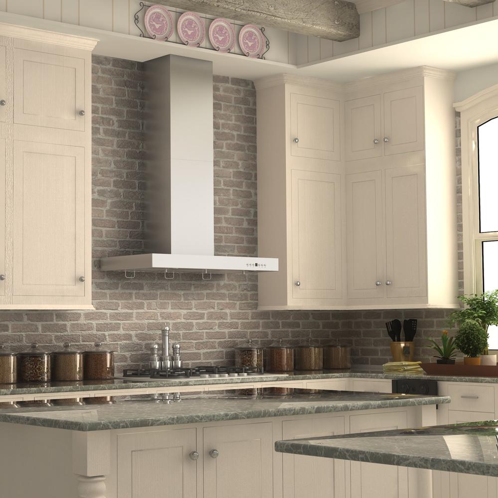 30 In. Convertible Vent Wall Mount Range Hood In Stainless Steel KE30
