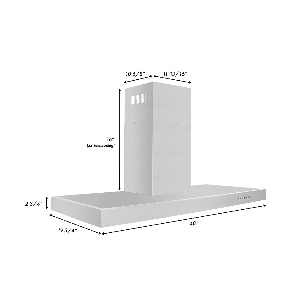 30 In. Convertible Vent Wall Mount Range Hood In Stainless Steel KE30