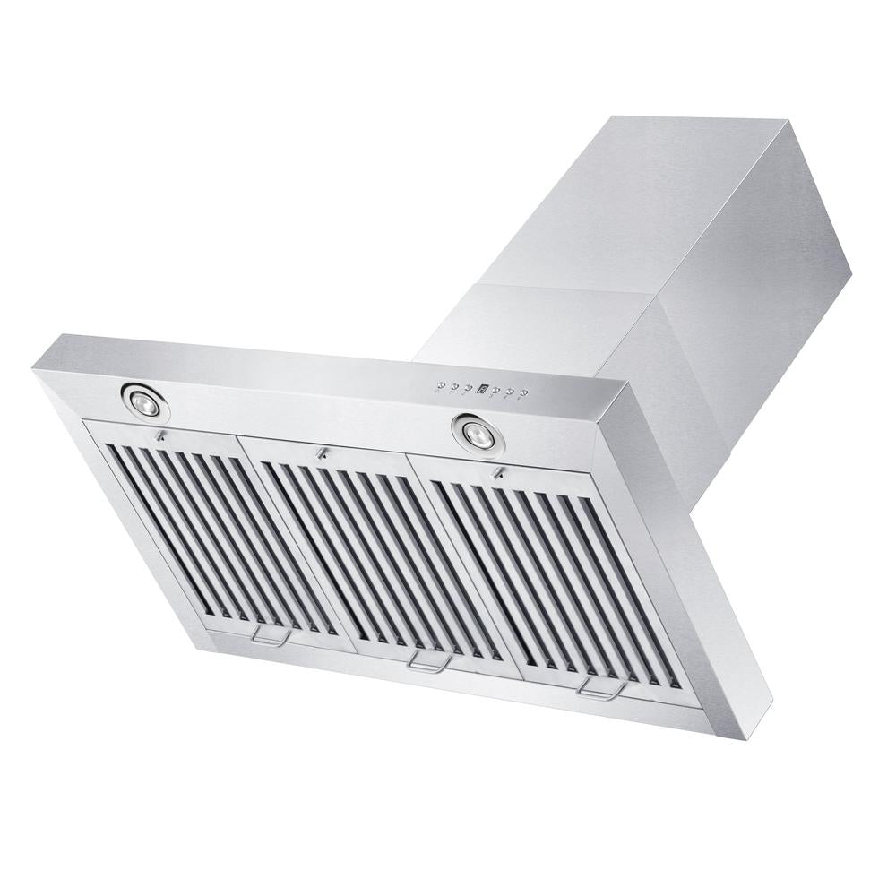 36 In. Convertible Vent Wall Mount Range Hood In Stainless Steel KE36