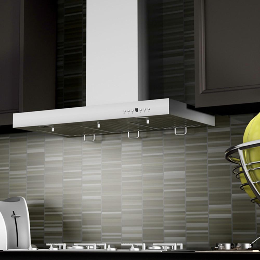 36 In. Convertible Vent Wall Mount Range Hood In Stainless Steel KE36