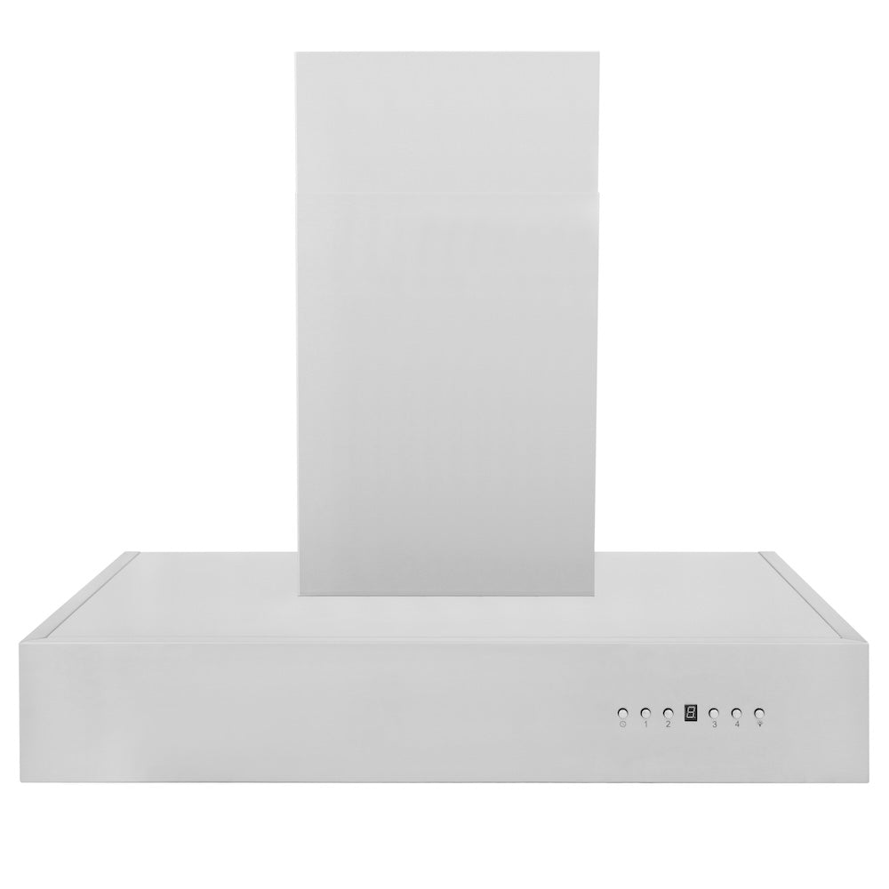 30 In. Convertible Professional Wall Mount Range Hood In Stainless Steel KECOM30