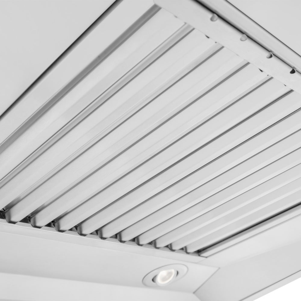 30 In. Convertible Professional Wall Mount Range Hood In Stainless Steel KECOM30