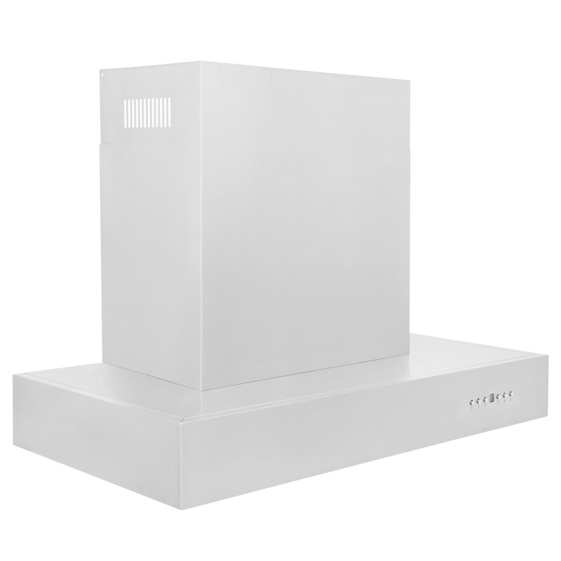 36 In. Ducted Professional Wall Mount Range Hood In Stainless Steel KECOM36