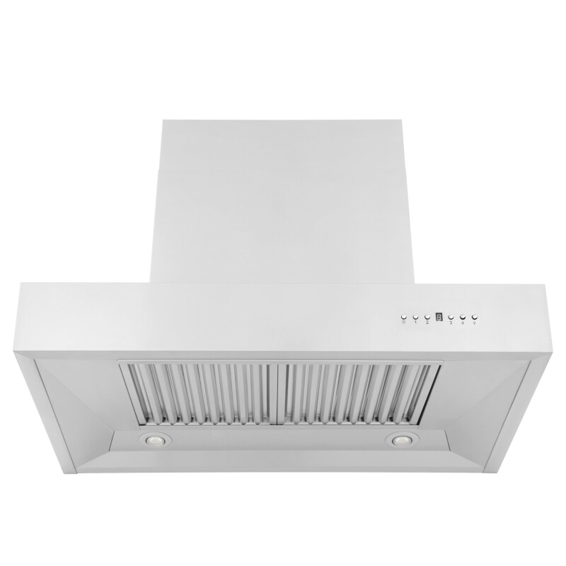 36 In. Ducted Professional Wall Mount Range Hood In Stainless Steel KECOM36