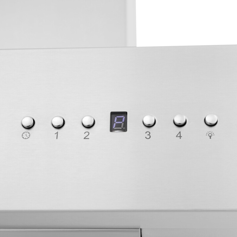 36 In. Ducted Professional Wall Mount Range Hood In Stainless Steel KECOM36