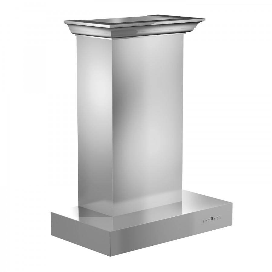 30" Convertible Professional Wall Mount Range Hood with Crown Molding KECOMCRN30