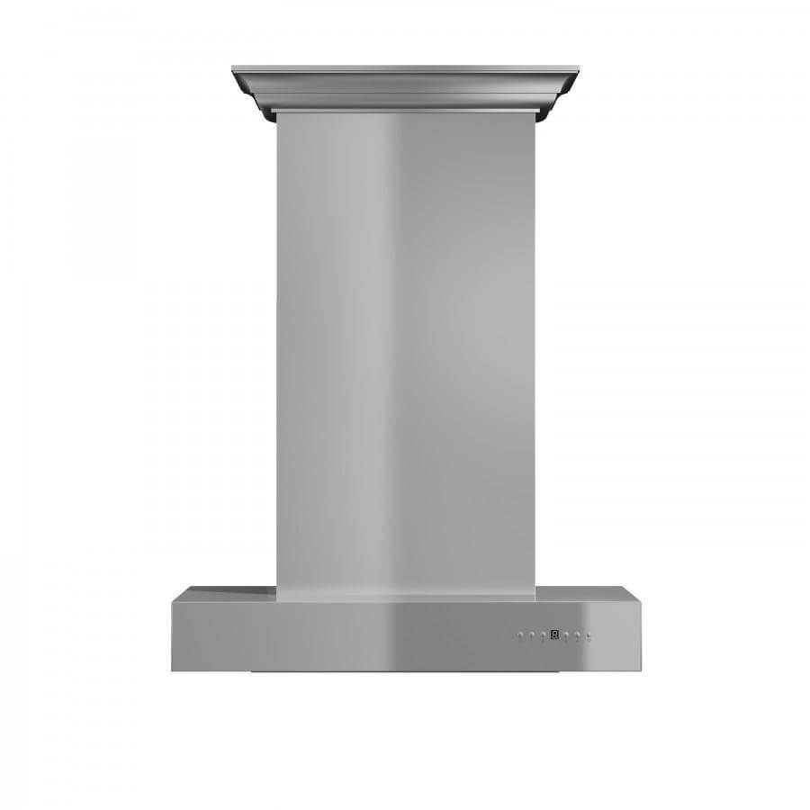 30" Convertible Professional Wall Mount Range Hood with Crown Molding KECOMCRN30