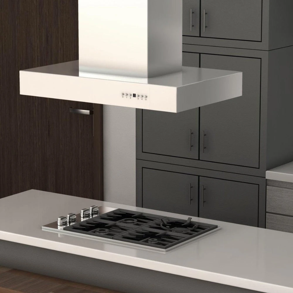 48 in. Ducted Professional Island Mount Range Hood KECOMI48