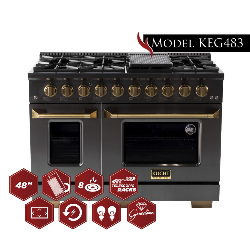 48″ Gemstone KEG Series KEG483NG