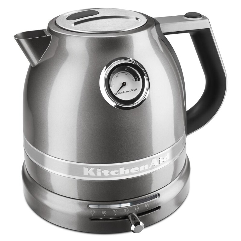 KitchenAid 1.5 L Pro Line Series Electric Kettle Medallion Silver KEK1522MS Picture 1
