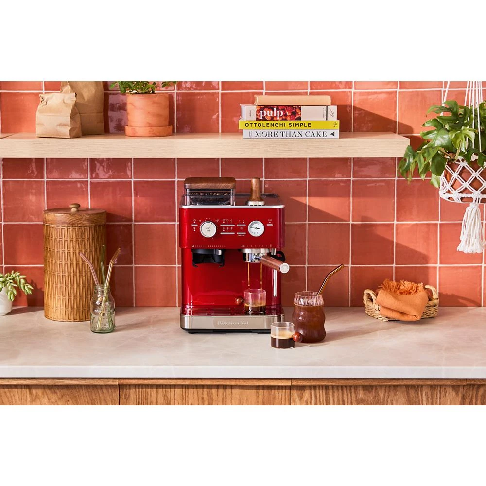 Semi Automatic Espresso Machine with Burr Grinder KES6551CA