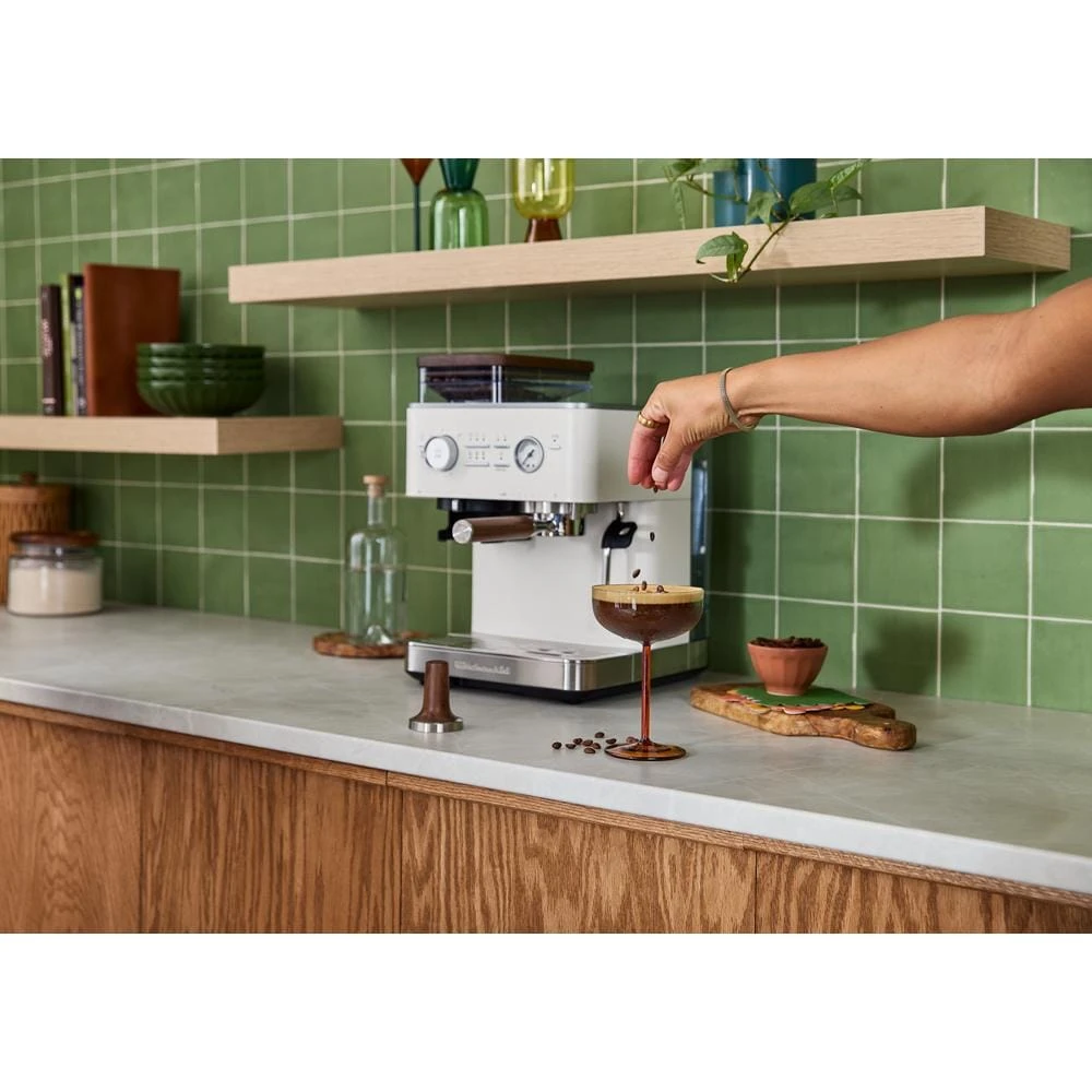 Semi Automatic Espresso Machine with Burr Grinder KES6551CA