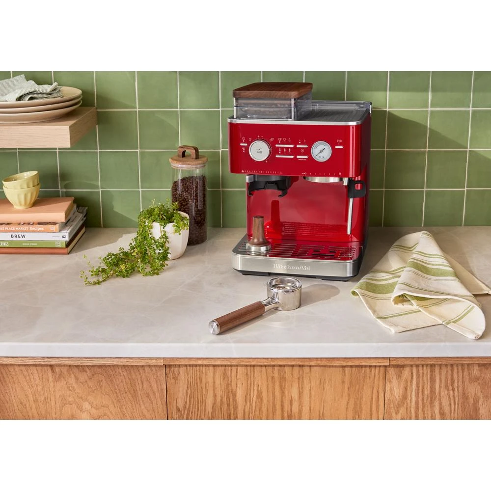 Semi Automatic Espresso Machine with Burr Grinder KES6551CA