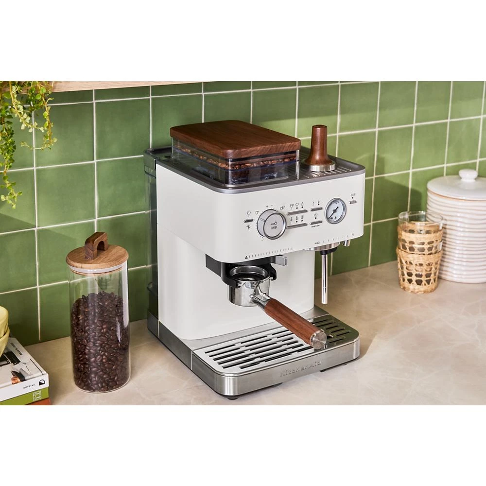 Semi Automatic Espresso Machine with Burr Grinder KES6551CA