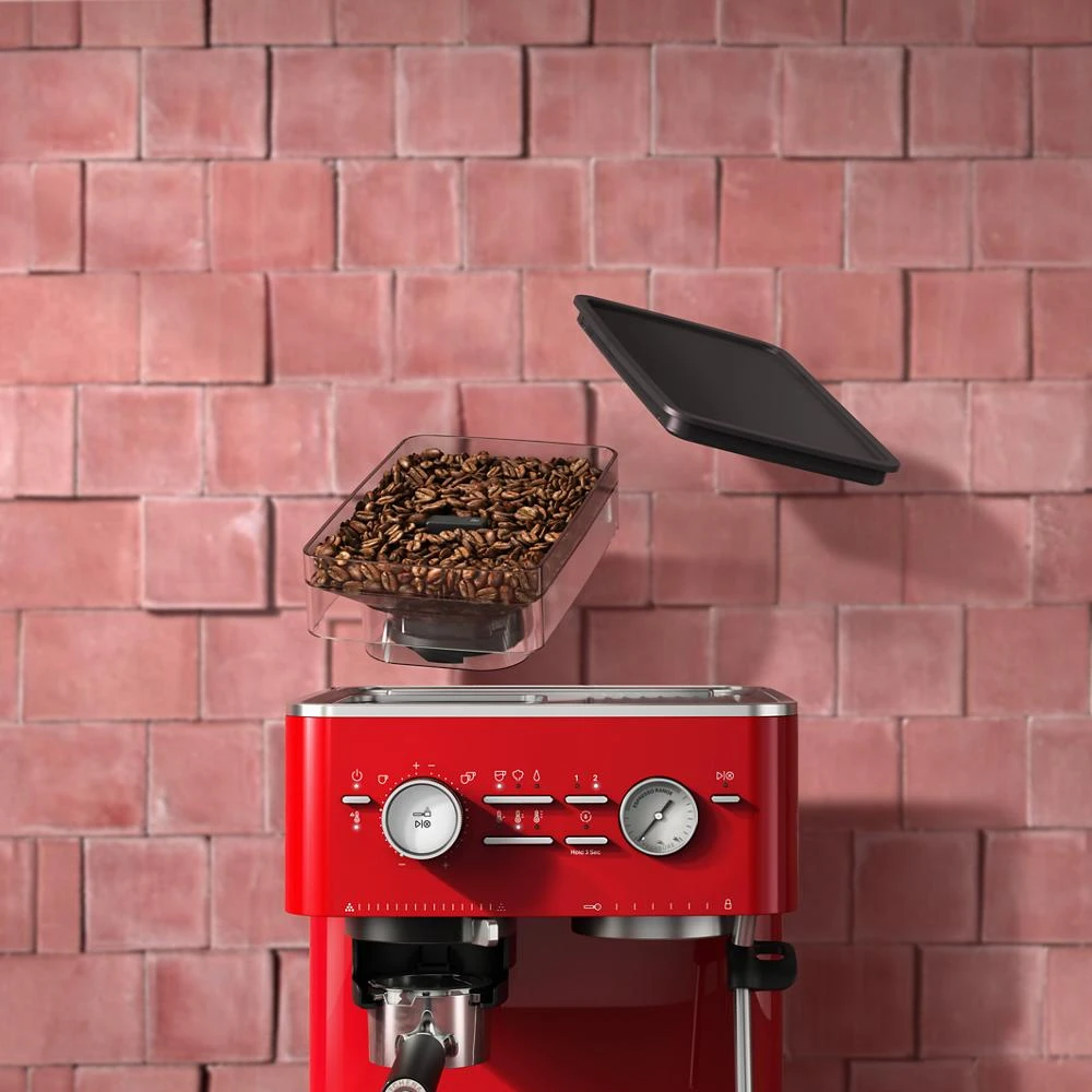 Semi Automatic Espresso Machine with Burr Grinder KES6551CA