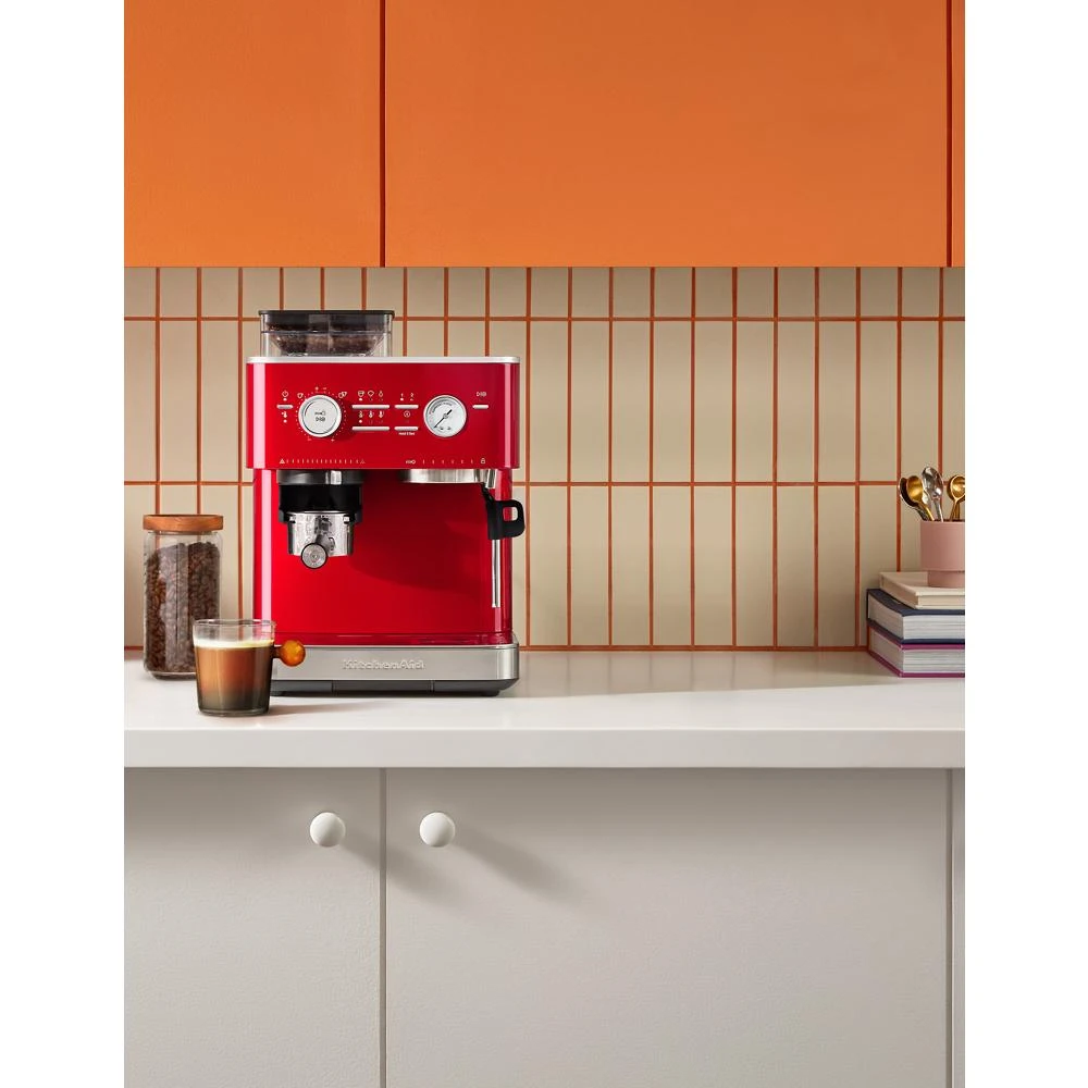 Semi Automatic Espresso Machine with Burr Grinder KES6551CA