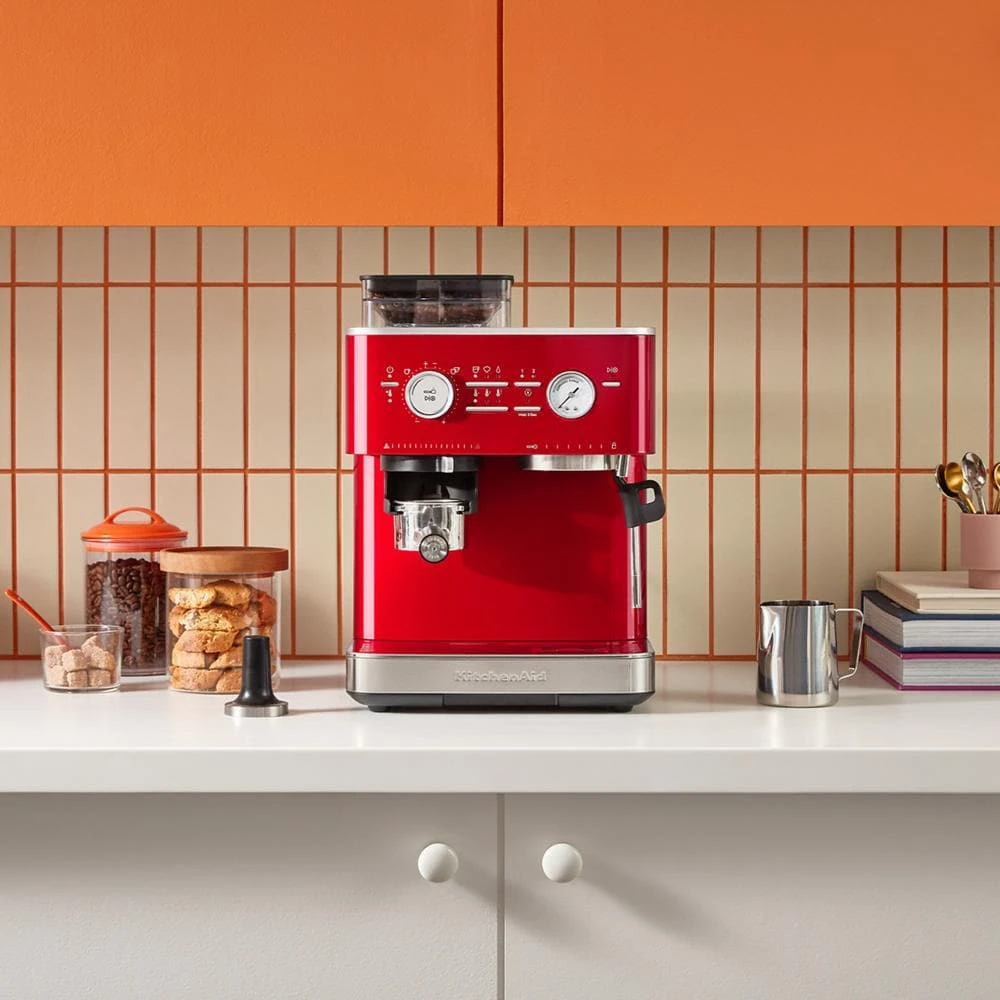 Semi Automatic Espresso Machine with Burr Grinder KES6551CA