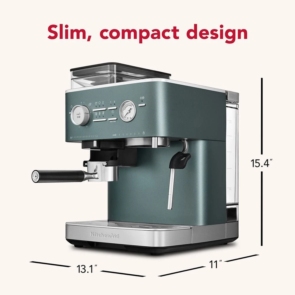 Semi Automatic Espresso Machine with Burr Grinder KES6551JP
