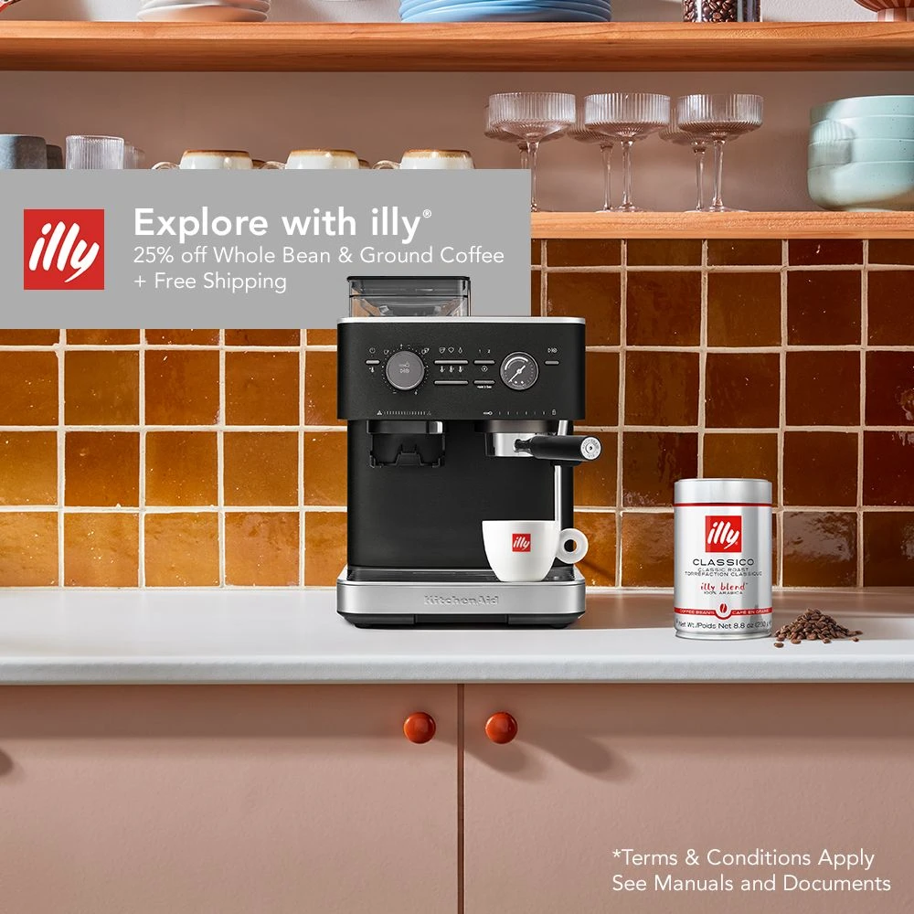 Semi Automatic Espresso Machine with Burr Grinder KES6551JP