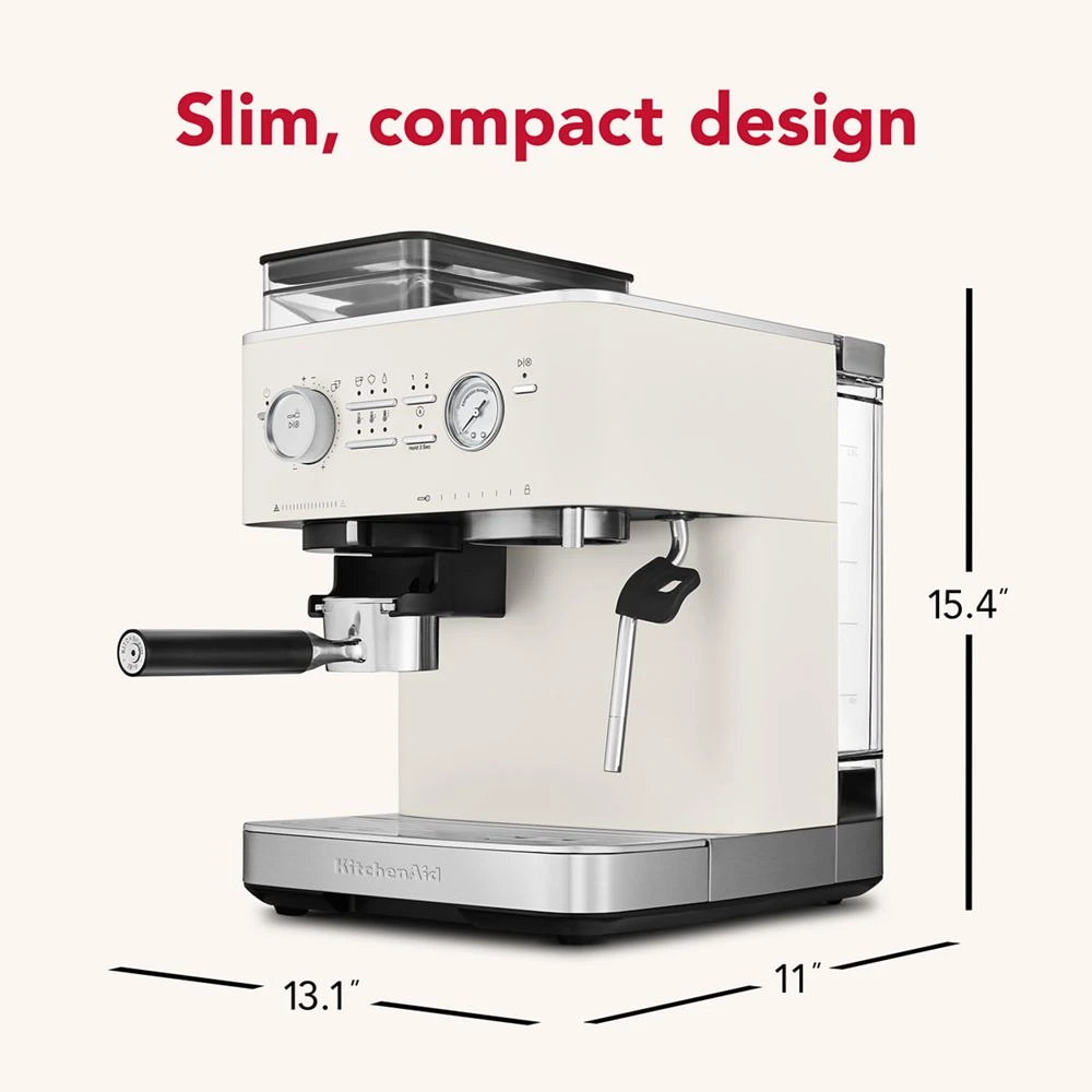 Semi Automatic Espresso Machine with Burr Grinder KES6551PL