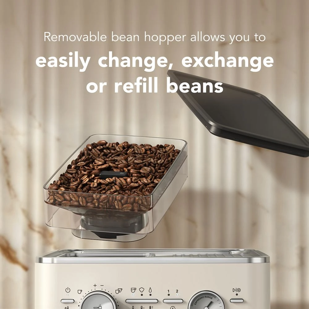 Semi Automatic Espresso Machine with Burr Grinder KES6551PL